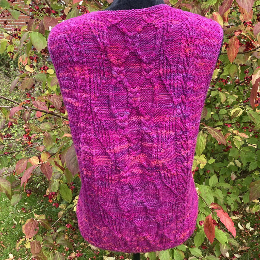 Tree of Life Vest - ikke Stampagers opskrift - Billede 2